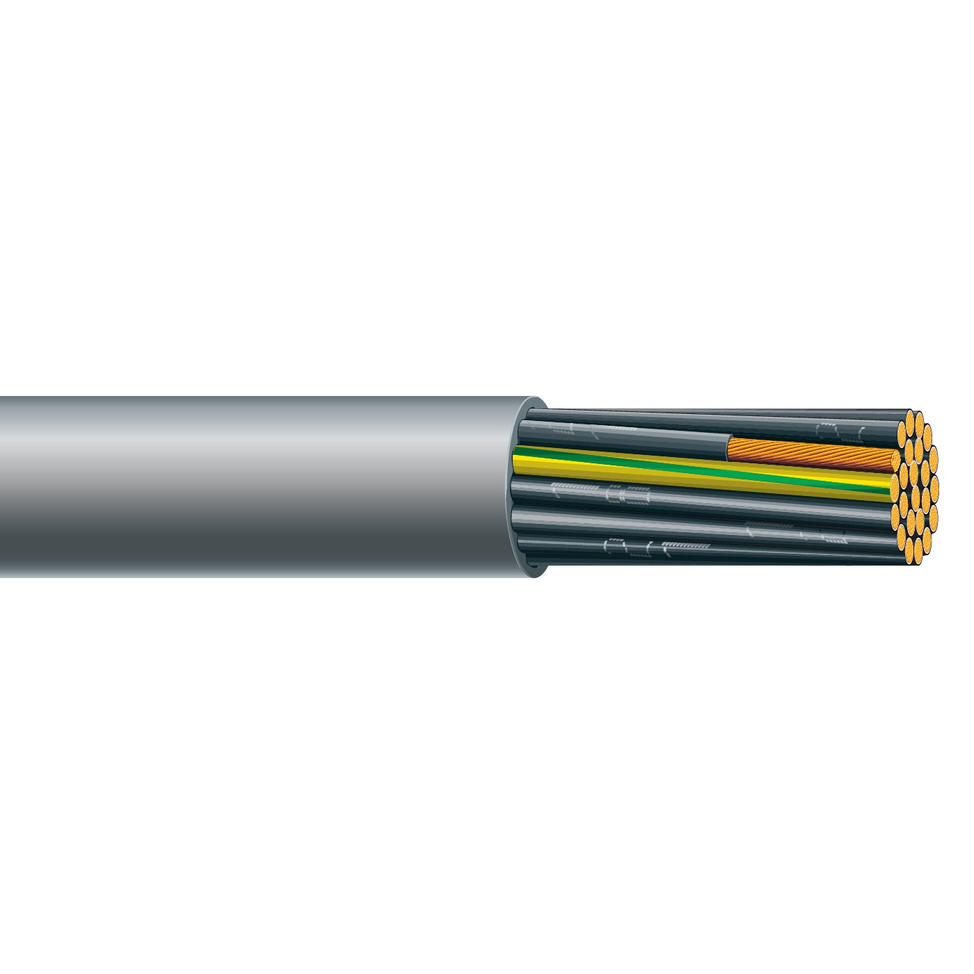 YSLY 300/500 PVC flexible control cable