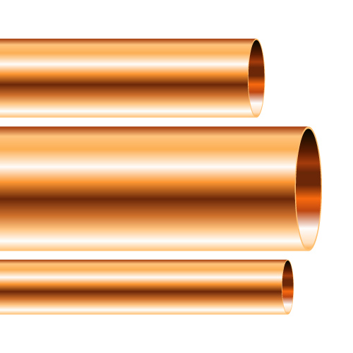 Copper tubes (pipes)